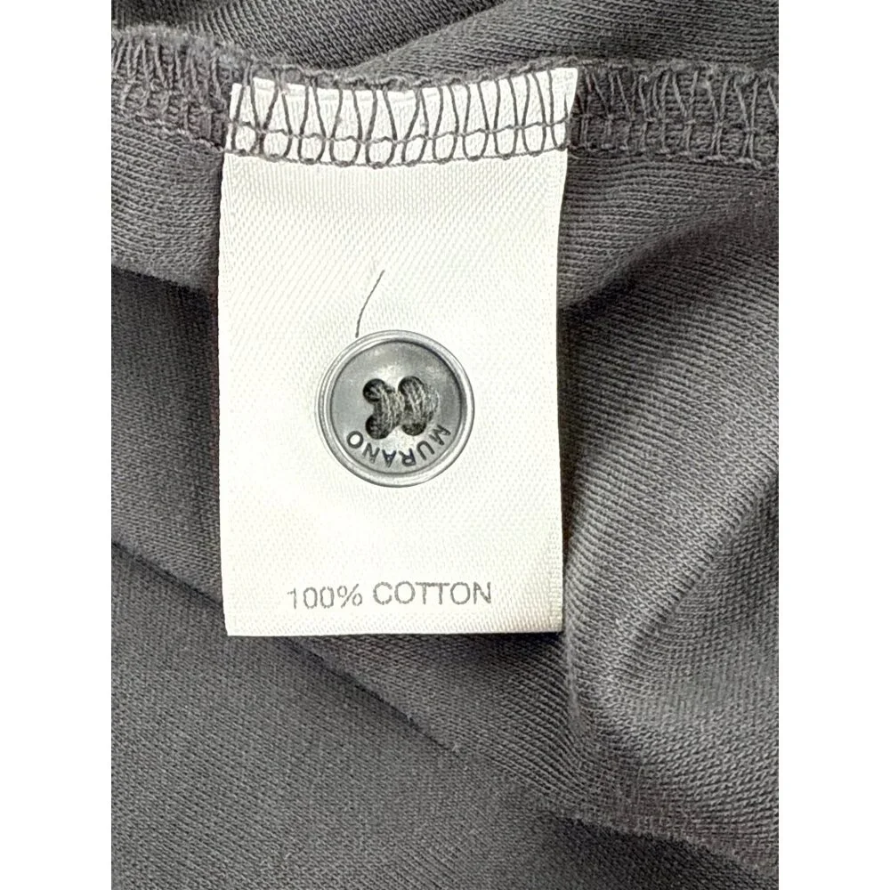 Murano Liquid Luxury Mens‎ Gray Button-Down Shirt XL